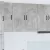 Konyhaszekrény Beton Szürke 80 x 31 x 80 cm Faanyag