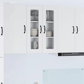   vidaXL Mosogatógép panel Lucca Fehér 60 x 31 x 80 cm Szerelt Fa