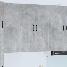 Konyhaszekrény Beton Szürke 80 x 31 x 100 cm Faanyag