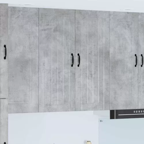 Konyhaszekrény Beton Szürke 80 x 31 x 100 cm Faanyag
