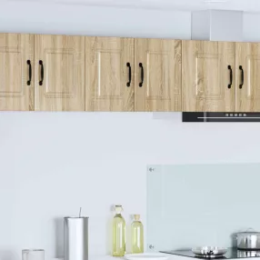   vidaXL Mosogatógép panel 2 pcs Sonoma tölgy 30 x 31 x 40 cm Faanyag