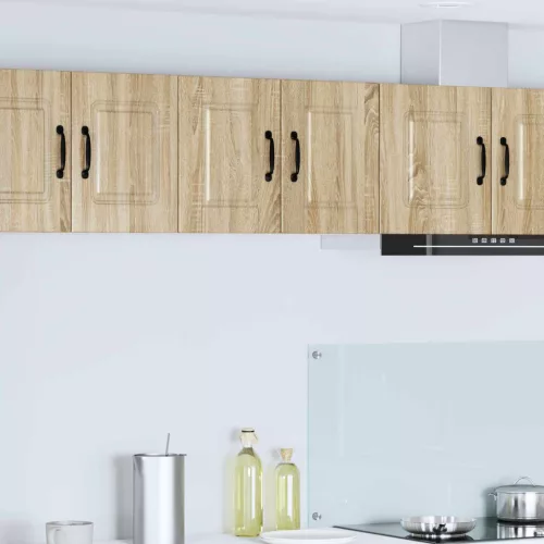 vidaXL Mosogatógép panel 2 pcs Sonoma tölgy 30 x 31 x 40 cm Faanyag