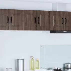   vidaXL Mosogatógép panel 2 pcs Barna Tölgy 30 x 31 x 40 cm Faanyag