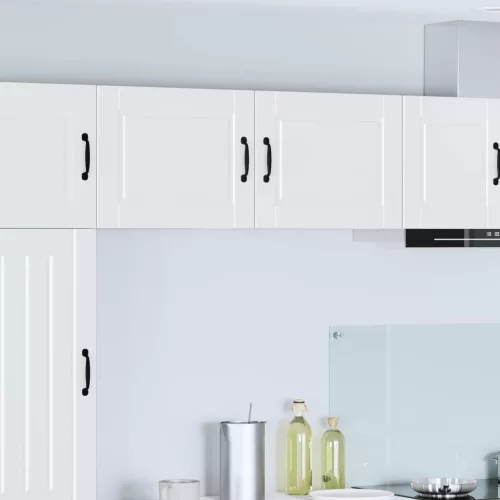 Konyhaszekrény polcokkal 2 pcs Fehér 50 x 31 x 40 cm Faanyag