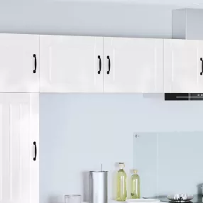   vidaXL Mosogatógép panel Magas Fényű Fehér 50 x 31 x 40 cm Faanyag