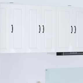   vidaXL Mosogatógép panel Magas Fényű Fehér 60 x 31 x 80 cm Faanyag