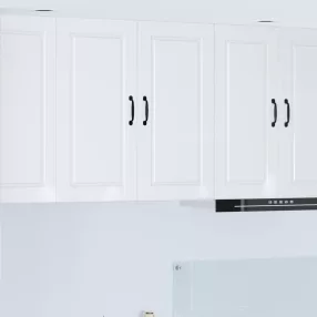   vidaXL Mosogatógép panel Magas Fényű Fehér 80 x 31 x 80 cm Faanyag