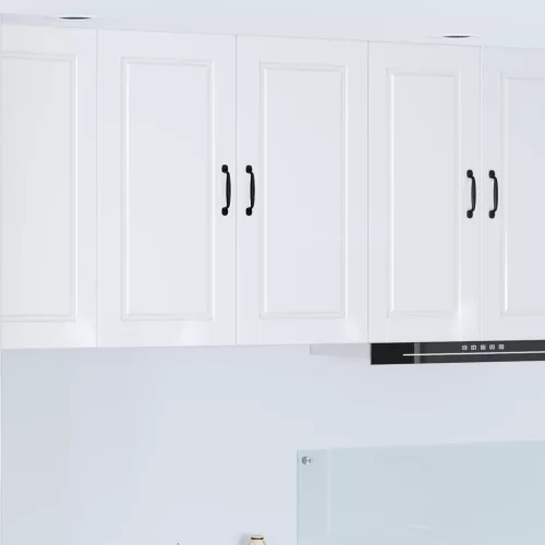 vidaXL Mosogatógép panel Magas Fényű Fehér 80 x 31 x 80 cm Faanyag