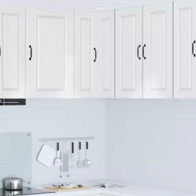   vidaXL Mosogatógép panel Magas Fényű Fehér 57 x 57 x 80 cm Faanyag