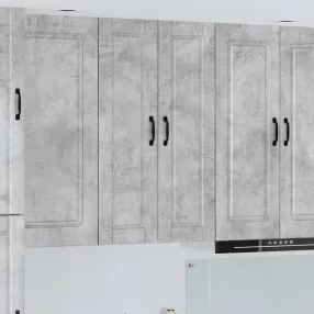   Konyhaszekrény polcokkal Beton Szürke 30 x 31 x 100 cm Faanyag
