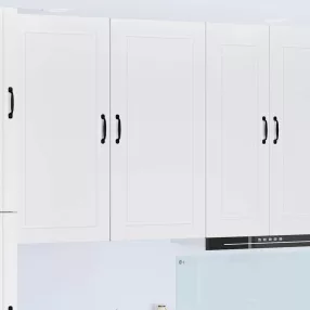   Konyhaszekrény polcokkal ajtóval Fehér 50 x 31 x 100 cm Faanyag