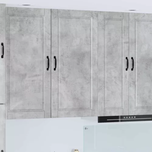 Konyhaszekrény polcokkal Beton Szürke 50 x 31 x 100 cm Faanyag
