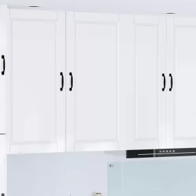   vidaXL Mosogatógép panel Magas Fényű Fehér 50 x 31 x 100 cm Faanyag