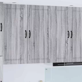   Konyhaszekrény polcokkal Szürke Sonoma 50 x 31 x 100 cm Faanyag