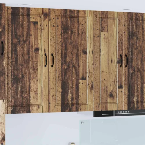 Konyhaszekrény polcokkal Öreg fa 50 x 31 x 100 cm Faanyag