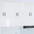 vidaXL Mosogatógép panel Magas Fényű Fehér 60 x 31 x 100 cm Faanyag