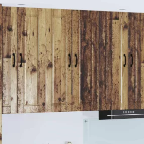 Konyhaszekrény polcokkal Öreg fa 60 x 31 x 100 cm Faanyag