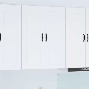   Konyhaszekrény polcokkal ajtóval Fehér 80 x 31 x 100 cm Faanyag