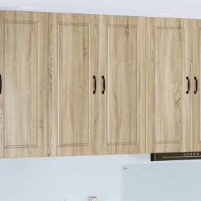   vidaXL Konyhaszekrény polcokkal Sonoma tölgy 80 x 31 x 100 cm Faanyag
