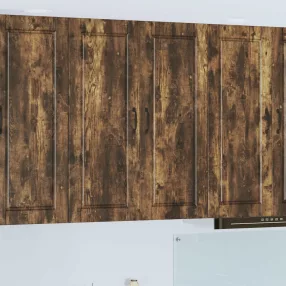   Konyhaszekrény polcokkal Füstölt tölgy 80 x 31 x 100 cm Faanyag