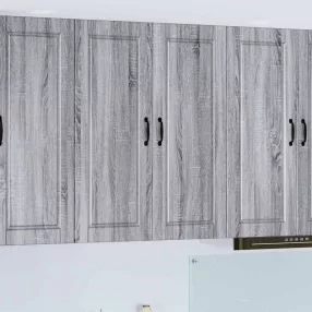   Konyhaszekrény polcokkal Szürke Sonoma 80 x 31 x 100 cm Faanyag