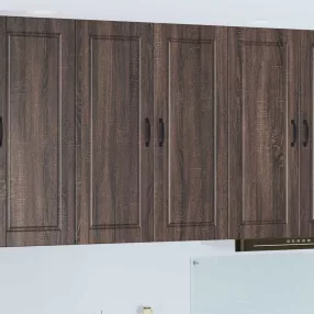   Konyhaszekrény polcokkal Barna Tölgy 80 x 31 x 100 cm Faanyag