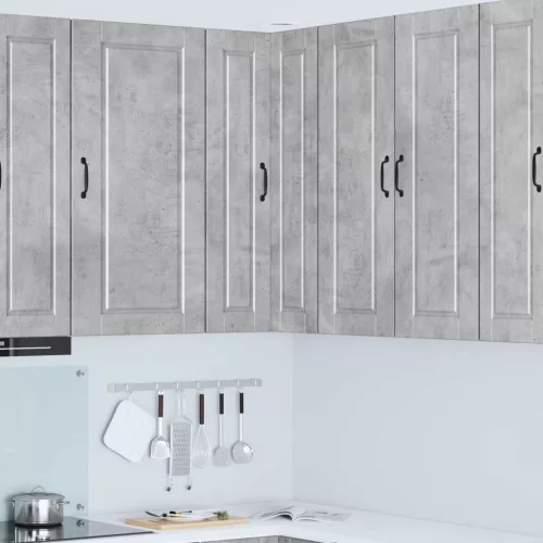 Konyhaszekrény polcokkal Beton Szürke 57 x 57 x 100 cm Faanyag