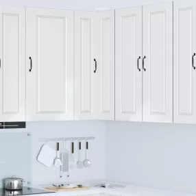   vidaXL Mosogatógép panel Magas Fényű Fehér 57 x 57 x 100 cm Faanyag