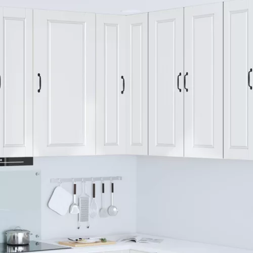 vidaXL Mosogatógép panel Magas Fényű Fehér 57 x 57 x 100 cm Faanyag
