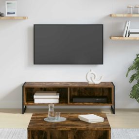 TV szekrény Füstös tölgy 100 x 36.5 x 30.5 cm Faanyag