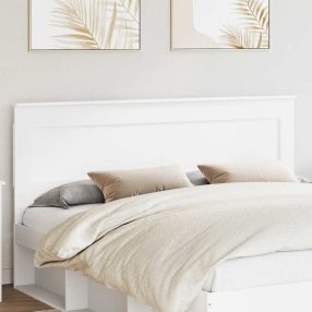 Fejtámla fejtámlával Fehér 180 cm Faanyag