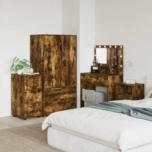 Tárolószekrény Füstölt tölgy 40 x 48 x 81 cm Faanyag