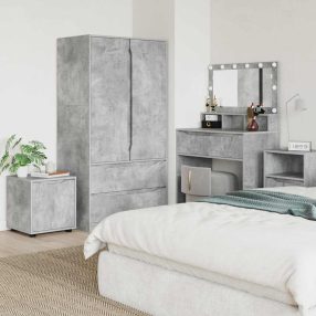   Fürdőszoba Székény Beton Szürke 40,5 x 40 x 44 cm Faanyag