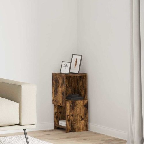 Sarokszekrény Füstölt tölgy 25,5x25x55cm Faanyag