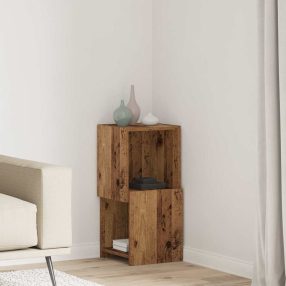 Sarokszekrény Öreg fa 30,5x30x65cm Faanyag