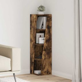 Sarokszekrény Füstölt tölgy 27,5x27x102cm Faanyag