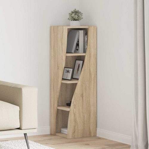 Sarokszekrény Sonoma tölgy 32x32x102cm Faanyag