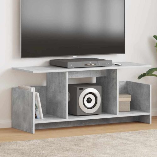 TV állvány Beton Szürke 102 x 35 x 45 cm Faanyag