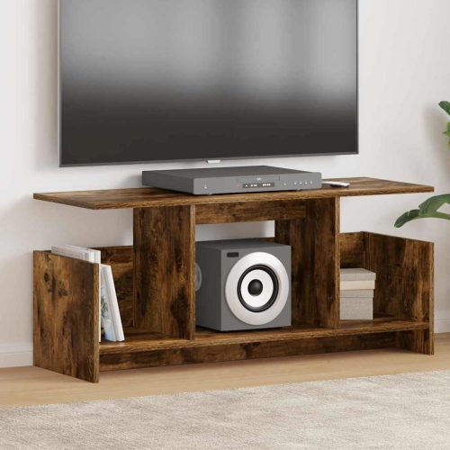 TV állvány Füstölt tölgy 102 x 35 x 45 cm Faanyag