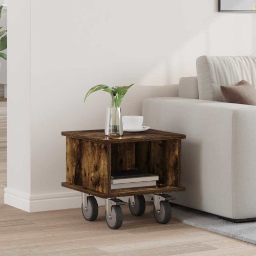 TV állvány Füstölt tölgy 37 x 35 x 35 cm Faanyag