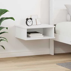 Éjjeli asztal Fehér 40 x 31 x 15 cm Faanyag