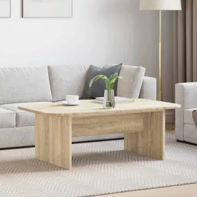   vidaXL Dohányzóasztal Sonoma tölgy 93 x 53 x 33 cm Faanyag