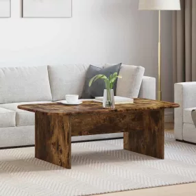   vidaXL Dohányzóasztal Füstölt tölgy 93 x 53 x 33 cm Faanyag