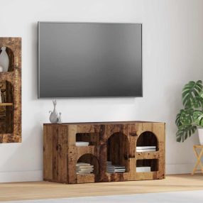 TV szekrény Öreg fa 80 x 35 x 40 cm Faanyag