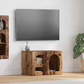 TV szekrény Öreg fa 60 x 35 x 40 cm Faanyag