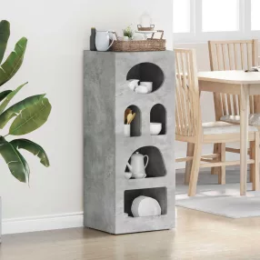 Széf Beton Szürke 40 x 35 x 100,5 cm Faanyag