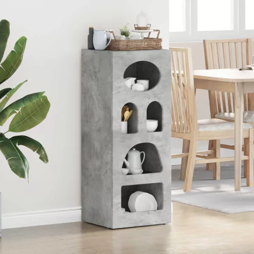 Széf Beton Szürke 40 x 35 x 100,5 cm Faanyag