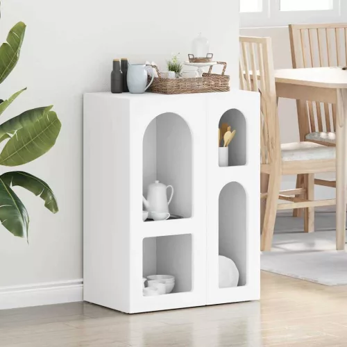 Széf Fehér 59 x 35 x 80.5 cm Faanyag