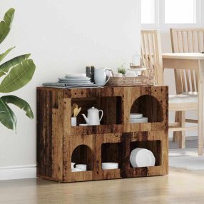 Széf Öreg fa 80,5 x 35 x 59 cm Faanyag