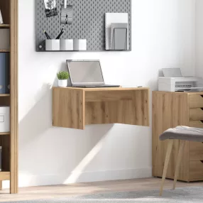 Falra szerelhető íróasztal Artisan tölgy 60 x 45 x 30 cm